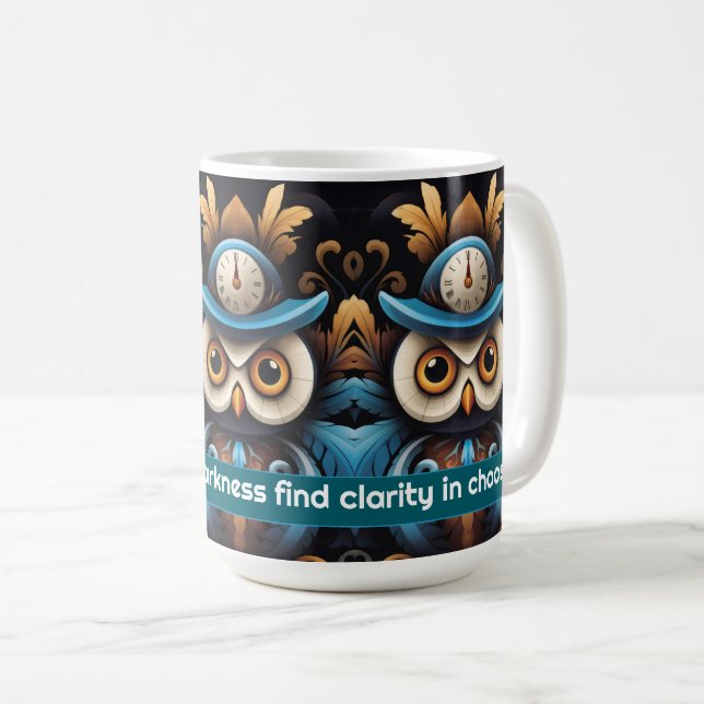 Taza De Café Búho 2 (Anverso derecho)
