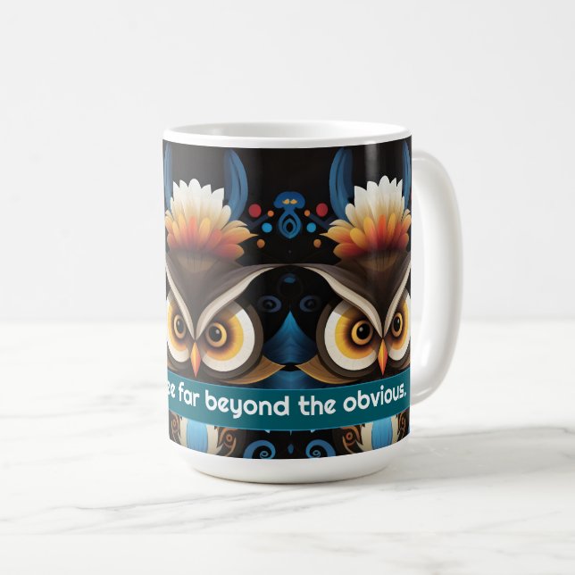Taza De Café Búho 6 (Anverso derecho)
