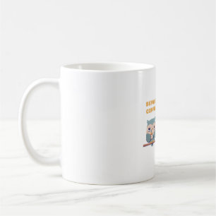 Taza De Café Búho Adorable Antes del Café y Después del Café