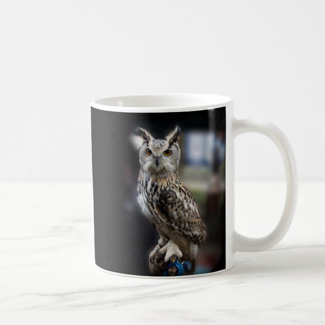 Taza De Café Búho de Eagle de la cita de Sócrates (Derecha)
