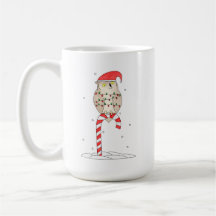 Búho de Navidad