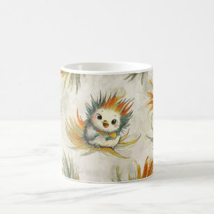 Taza De Café "Búho de pino" o "búho de piña" en contextos creat