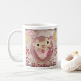 Taza De Café Búho de vacaciones