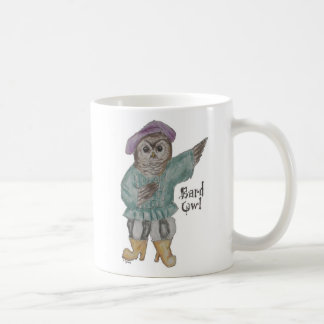 Taza De Café Búho del bardo