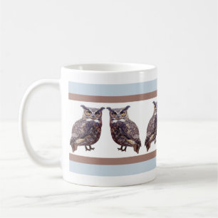 Taza De Café Búho del oído de Tuffed