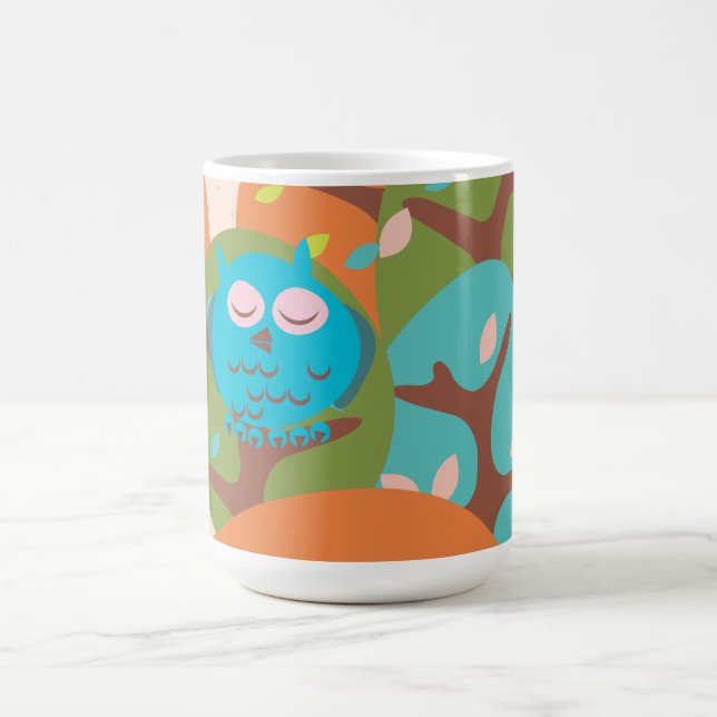 Taza De Café Búho Dormilón (Centro)