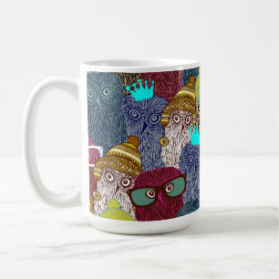 Taza De Café Búho en la corona