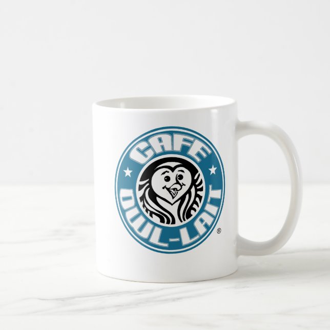 Taza De Café Búho-Lait del café (Derecha)