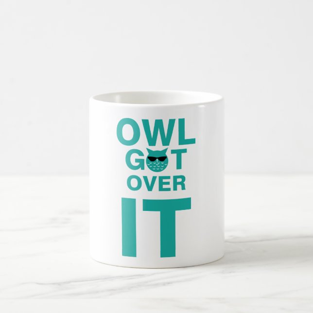 Taza De Café Búho lo superará (Centro)