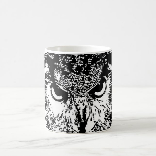 Taza De Café búho mug (Centro)