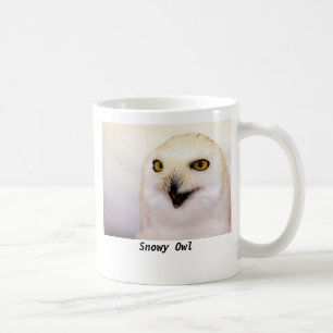 Taza De Café Búho Nevado