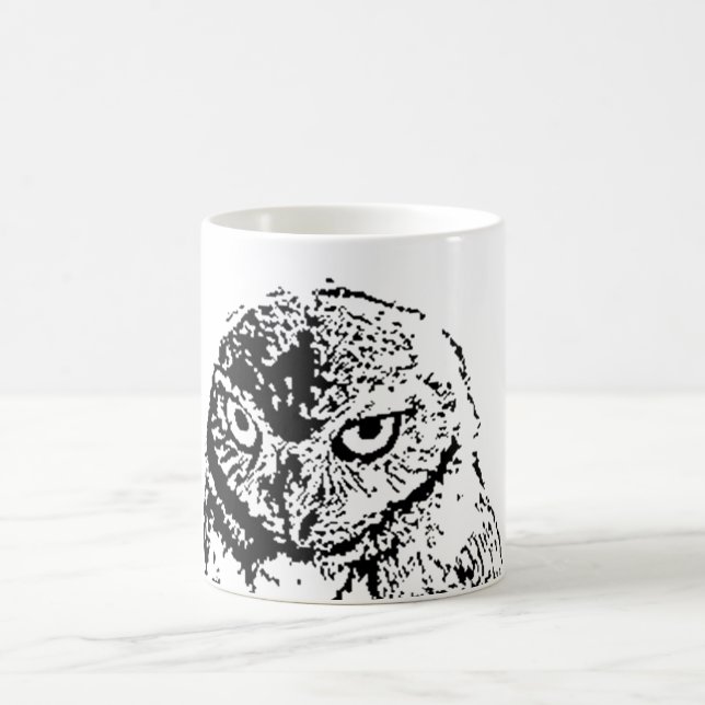 Taza De Café búho pequeño (Centro)