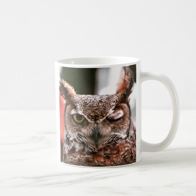 Taza De Café Búho sabio (Derecha)