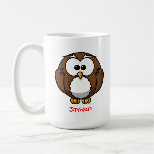 Taza De Café Búho sabio