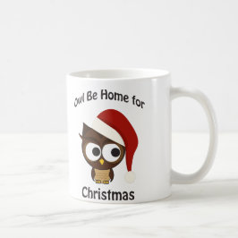 Taza De Café ¡Búho será el hogar de los Navidades!