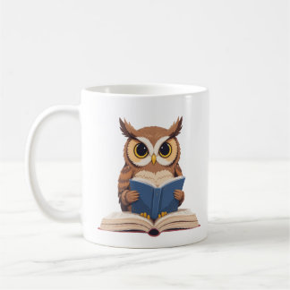 Taza De Café Búho siempre ama la lectura, la música clásica