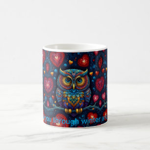 Taza De Café Búho siempre te ama