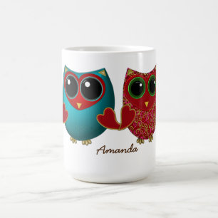 Taza De Café Búho te quiere CAFÉ MUG