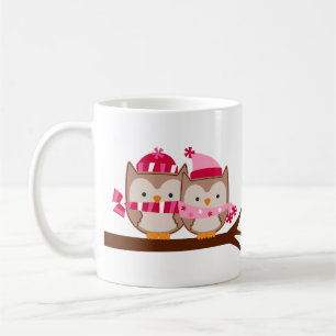 Taza De Café Búhos de día de San Valentín