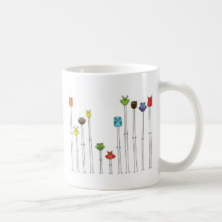 Taza De Café Búhos en Multicolors