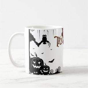 Taza De Café Búhos Halloween de las calabazas