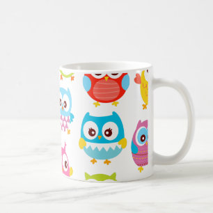 Taza De Café Búhos lindos de Litte