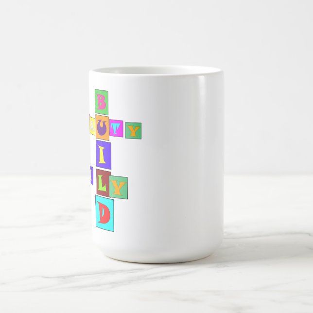 Taza De Café Build Beayty Daily Mug (Centro)