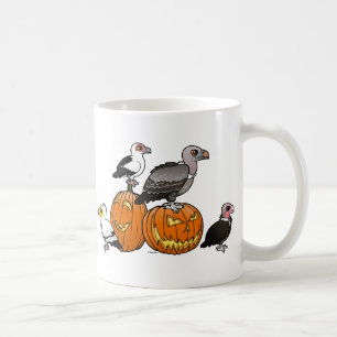 Taza De Café Buitres de Halloween