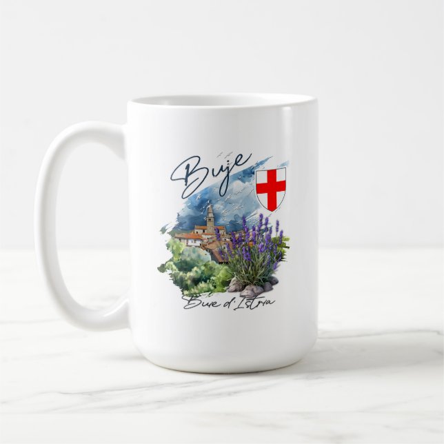 Taza De Café Buje Croacia (Izquierda)