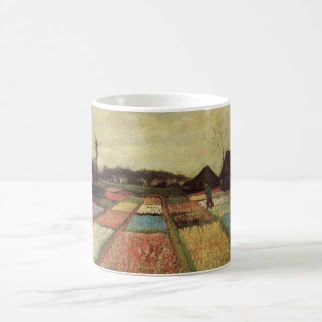 Taza De Café Bulb Fields por Vincent van Gogh (Centro)