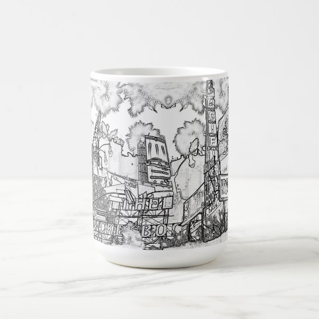 Taza De Café Bulevar de la puesta del sol (Centro)