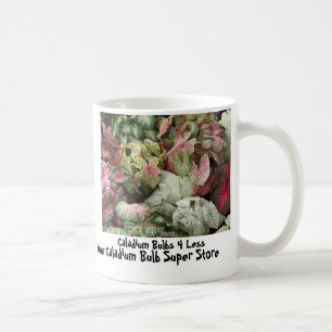 Taza De Café BulkAssortPic, bulbos 4 del Caladium menos, su