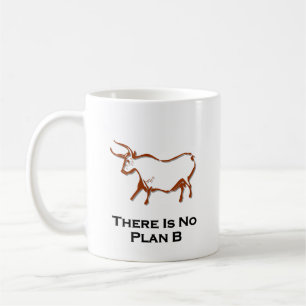 Taza De Café Bull allí no es ningún plan B Brown