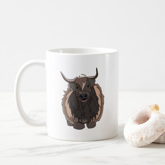 Taza De Café Bull Bull (Con donut)