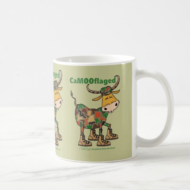 Taza De Café Bull de los camufláculos (Derecha)
