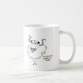 Taza De Café Bull domingo día de descanso relajación divertido