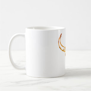 Taza De Café Bull Skull Mug