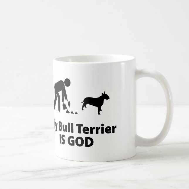 Taza De Café Bull terrier (Derecha)