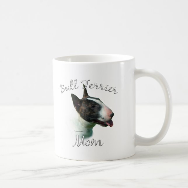 Taza De Café Bull Terrier Mom 2 (Derecha)