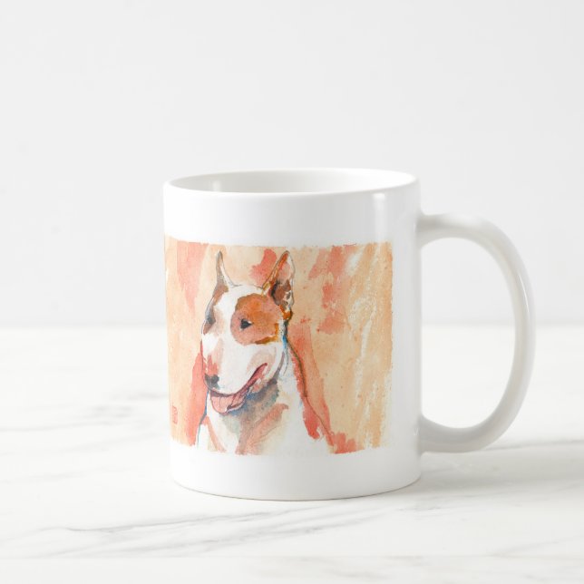 Taza De Café Bull Terrier Mug (Derecha)