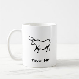 Taza De Café Bull Trust Me Black