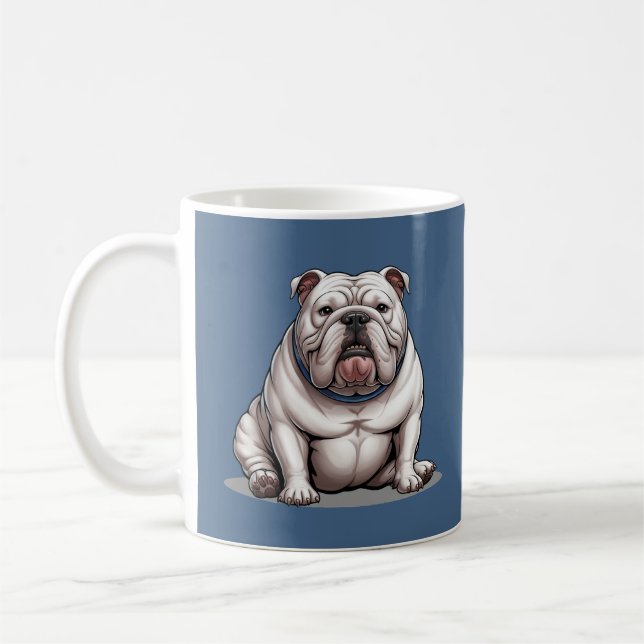 Taza De Café Bulldog americano (Izquierda)