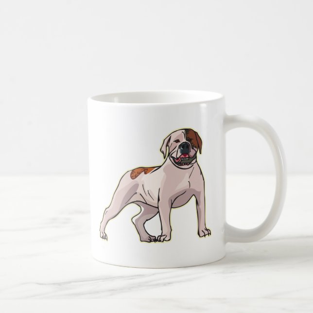 Taza De Café Bulldog americano (Derecha)