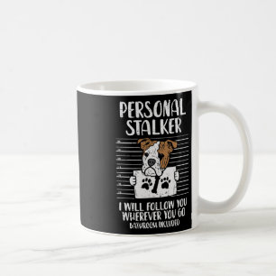 Taza De Café Bulldog de Stalker en inglés