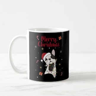 Taza De Café Bulldog Dogs Merry Christmas Winter Animals