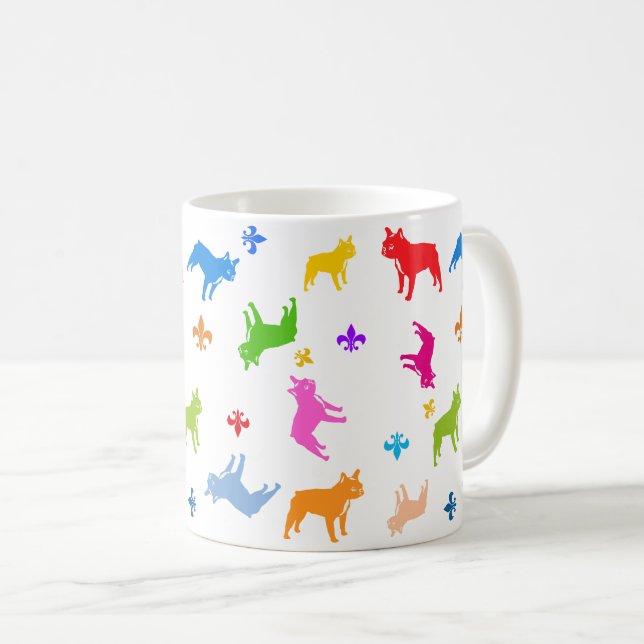 Taza De Café Bulldog Francés (Anverso derecho)