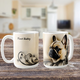 Taza De Café Bulldog francés