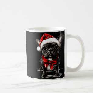 Taza De Café Bulldog Francés Adorable Perrito Navidad Alegre X