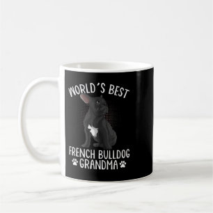 Taza De Café Bulldog francés Canino francés mejor esquema franc