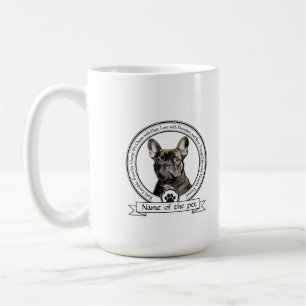 Taza De Café Bulldog francés Credo Café Mug